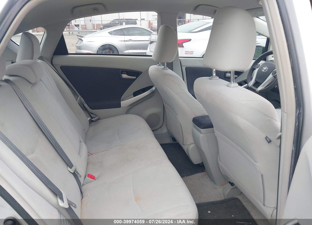 2011 TOYOTA PRIUS TWO VIN: JTDKN3DU3B1367142