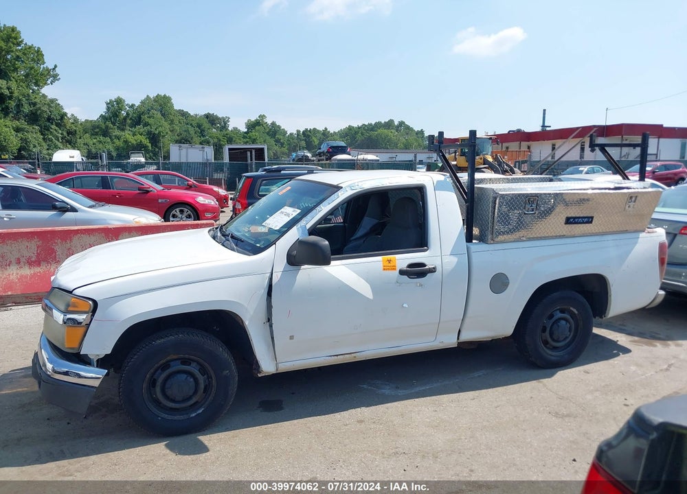 2007 CHEVROLET COLORADO WORK TRUCK VIN: 1GCCS149278128256