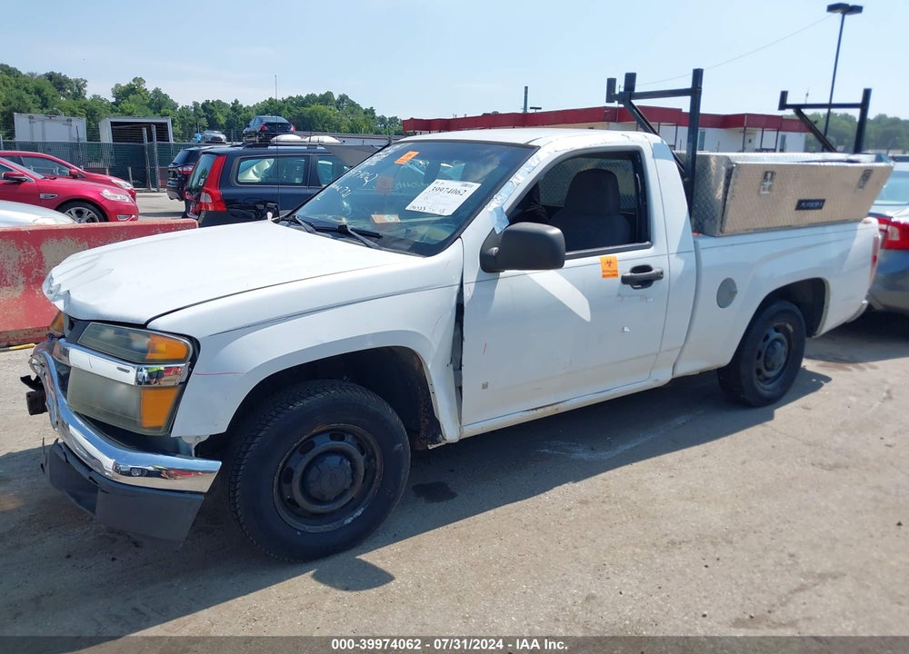 2007 CHEVROLET COLORADO WORK TRUCK VIN: 1GCCS149278128256