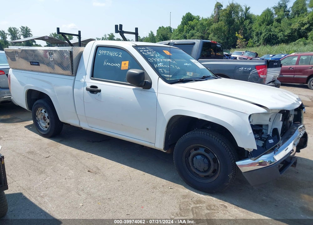 2007 CHEVROLET COLORADO WORK TRUCK VIN: 1GCCS149278128256