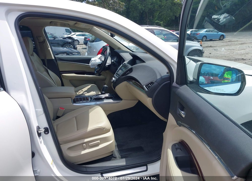 2015 ACURA MDX TECHNOLOGY PACKAGE VIN: 5FRYD3H41FB010772