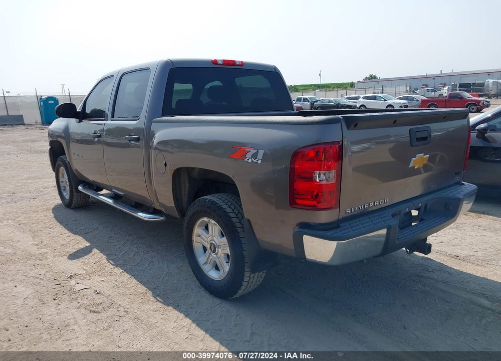 2012 CHEVROLET SILVERADO 1500 LT VIN: 3GCPKSE72CG254240
