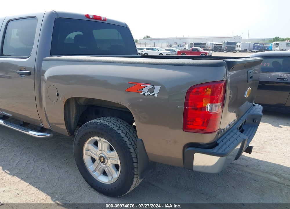 2012 CHEVROLET SILVERADO 1500 LT VIN: 3GCPKSE72CG254240