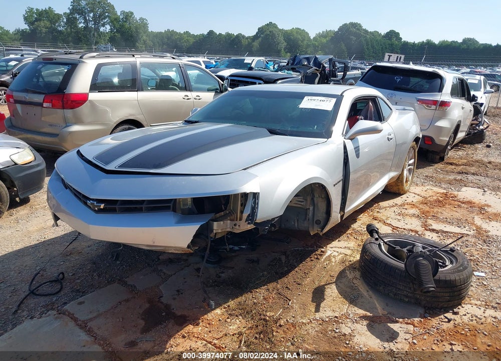 2015 CHEVROLET CAMARO 2LS VIN: 2G1FB1E39F9203005
