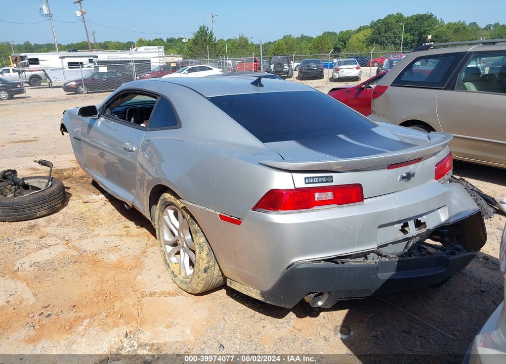 2015 CHEVROLET CAMARO 2LS VIN: 2G1FB1E39F9203005