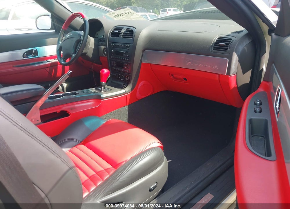 2002 FORD THUNDERBIRD VIN: 1FAHP60A82Y122738