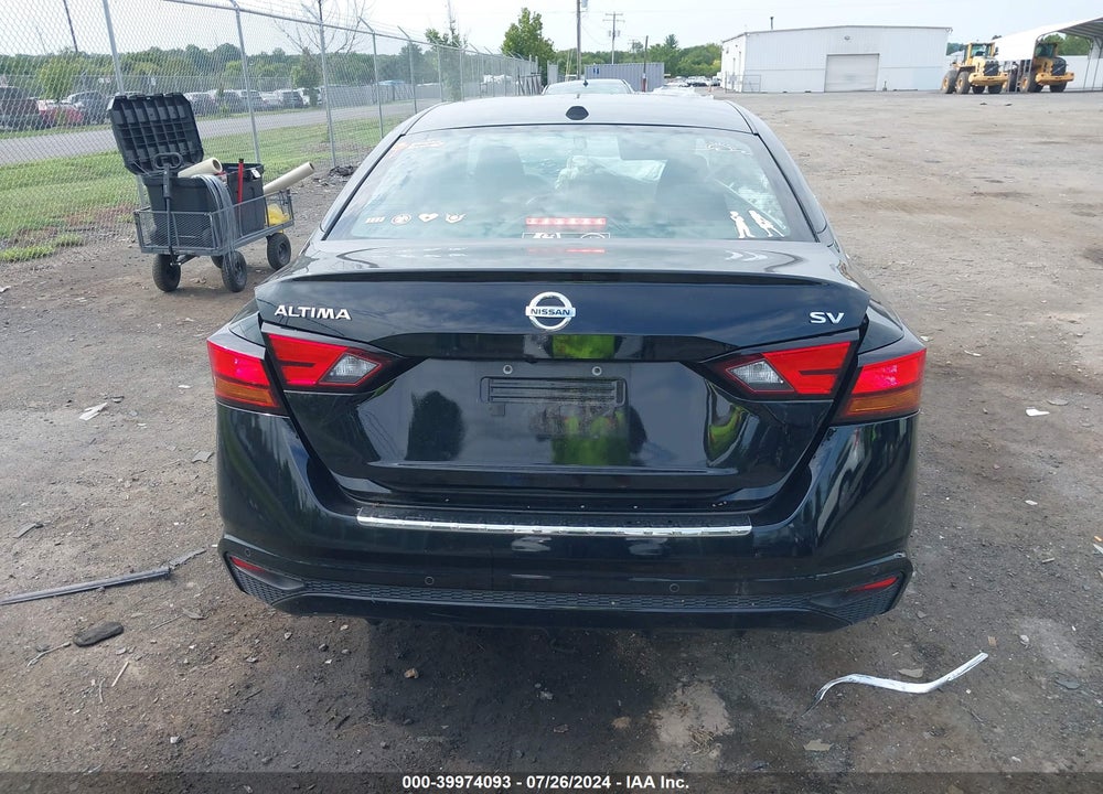 2022 NISSAN ALTIMA SV FWD VIN: 1N4BL4DVXNN374001