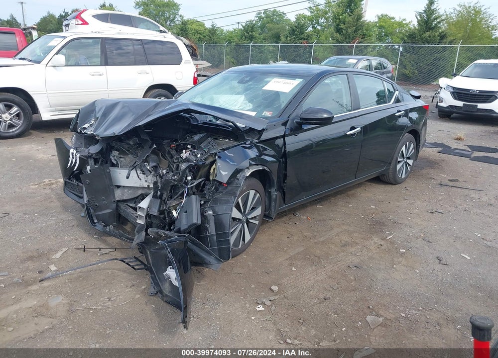 2022 NISSAN ALTIMA SV FWD VIN: 1N4BL4DVXNN374001