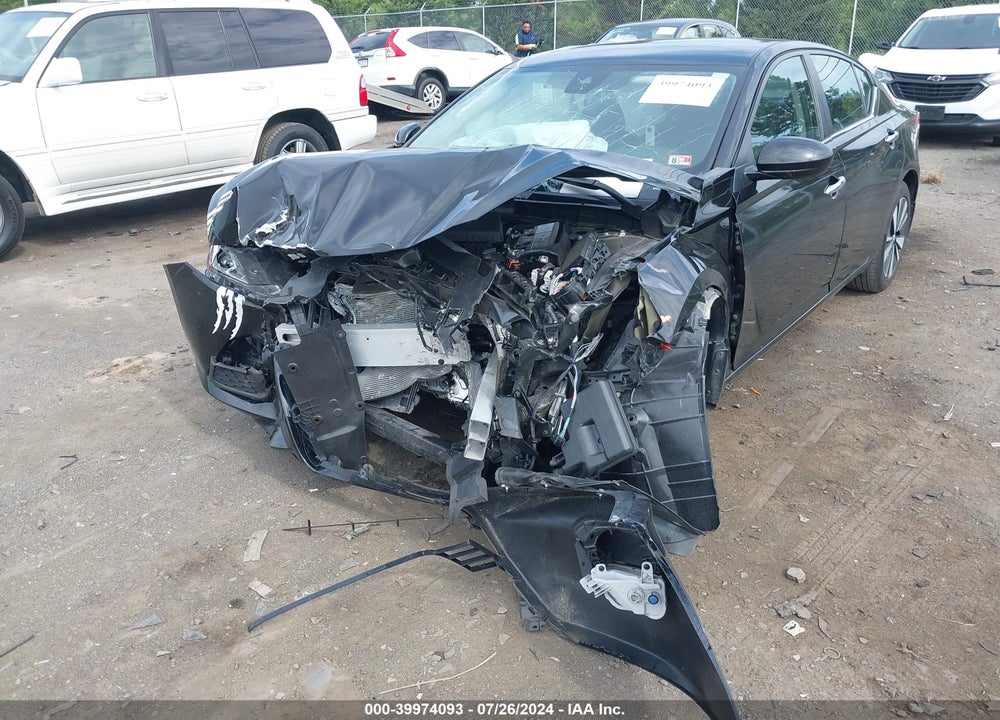 2022 NISSAN ALTIMA SV FWD VIN: 1N4BL4DVXNN374001