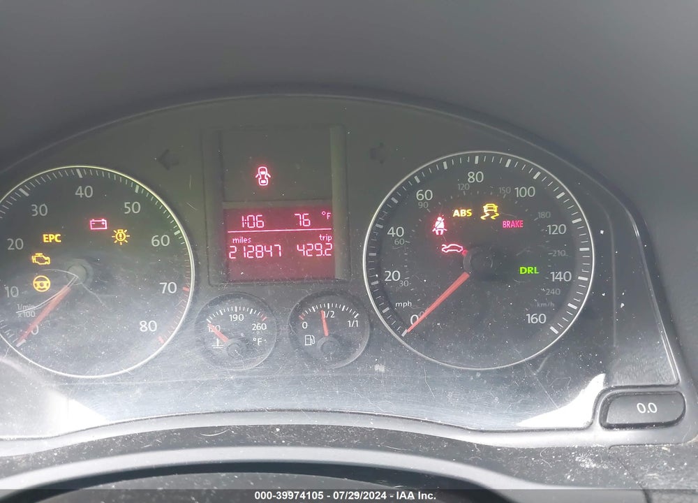 2009 VOLKSWAGEN JETTA 2.5L SE VIN: 3VWTM71KX9M268572