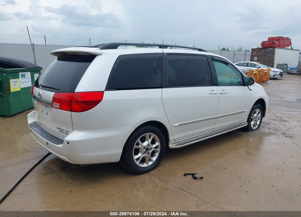 2004 TOYOTA SIENNA XLE LIMITED VIN: 5TDBA22C04S012760