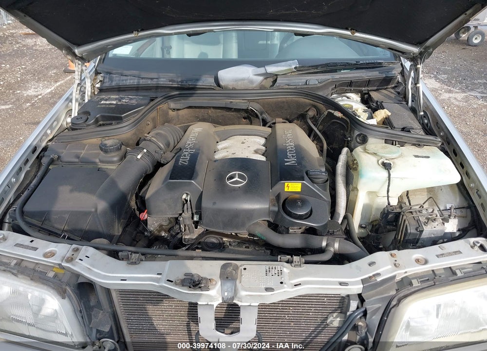 2000 MERCEDES-BENZ C 280 VIN: WDBHA29G9YA834512