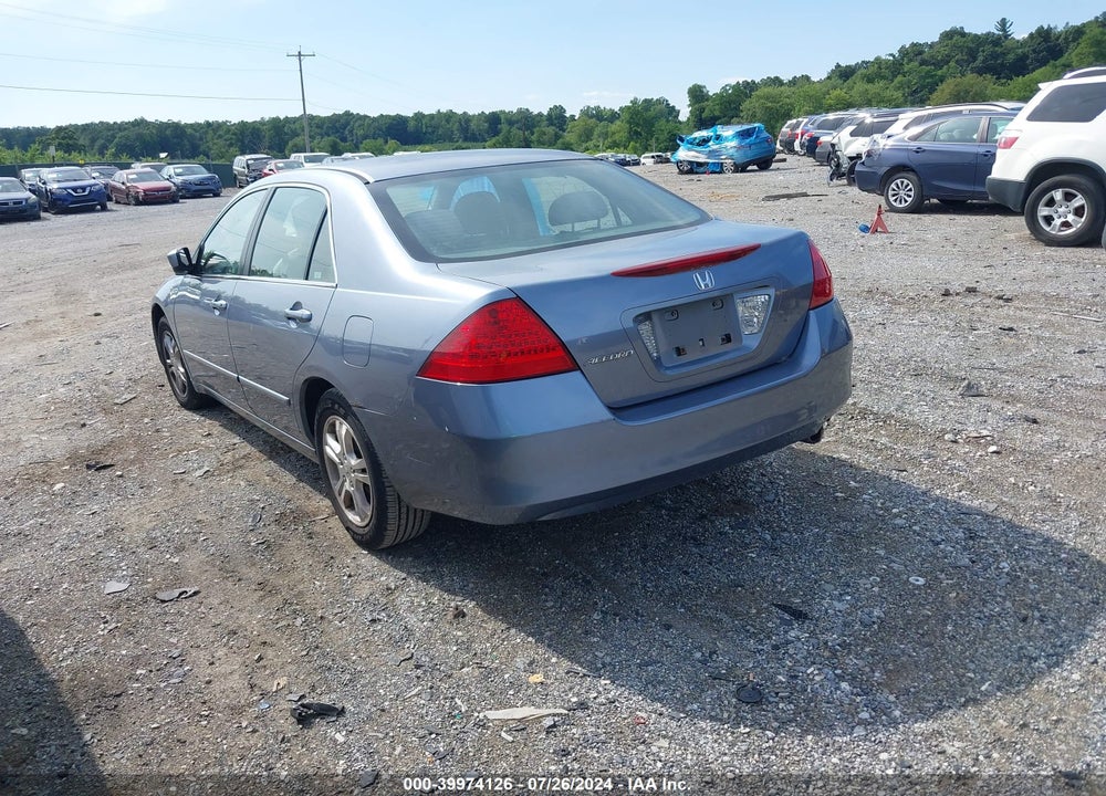 2007 HONDA ACCORD 2.4 EX VIN: 1HGCM567X7A072199