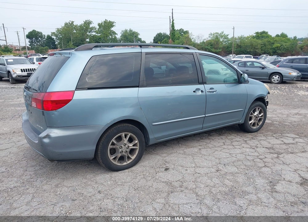 2005 TOYOTA SIENNA XLE VIN: 5TDZA22C25S342058