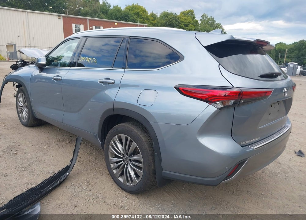 2021 TOYOTA HIGHLANDER PLATINUM VIN: 5TDFZRBH0MS098506