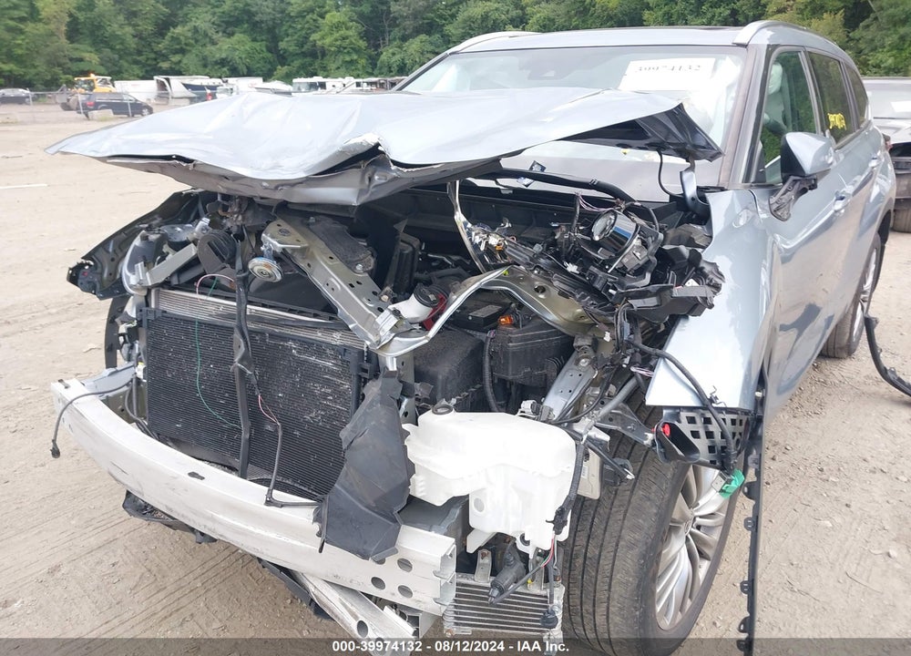 2021 TOYOTA HIGHLANDER PLATINUM VIN: 5TDFZRBH0MS098506