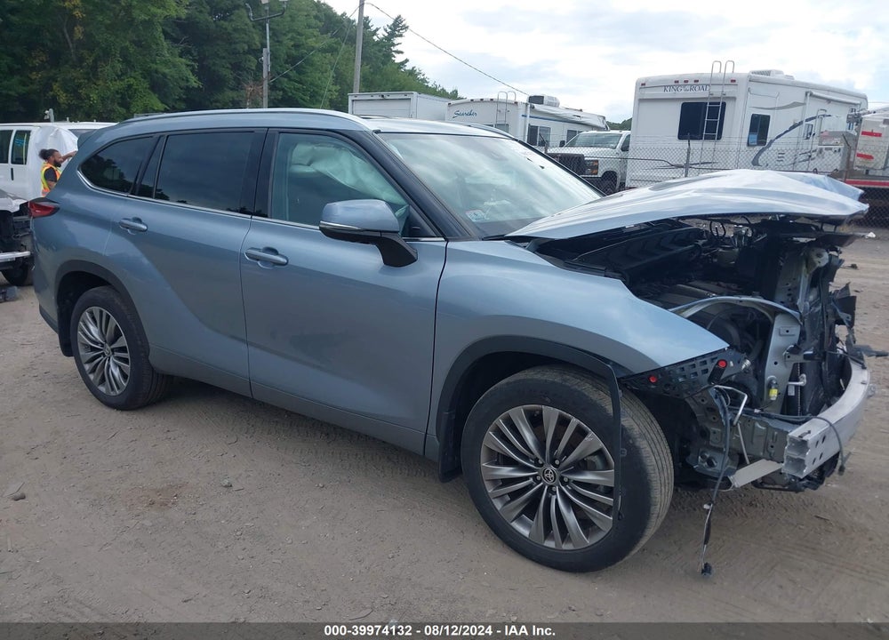 2021 TOYOTA HIGHLANDER PLATINUM VIN: 5TDFZRBH0MS098506