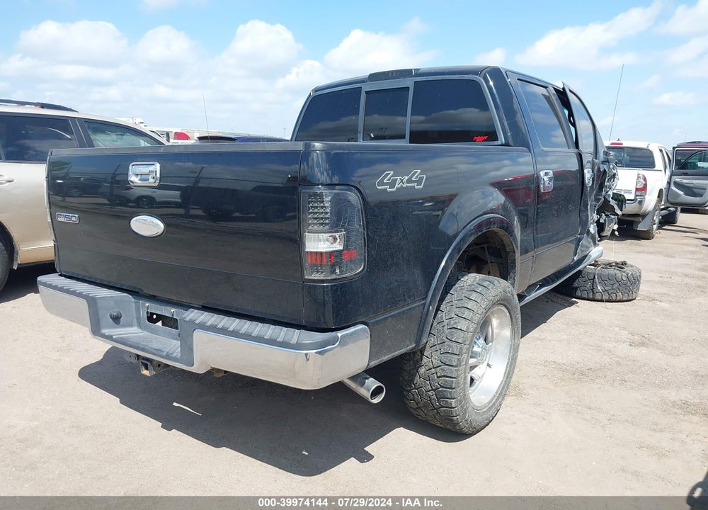 2008 FORD F-150 60TH ANNIVERSARY/FX4/KING RANCH/LARIAT/XLT VIN: 1FTPW14V58KE91898