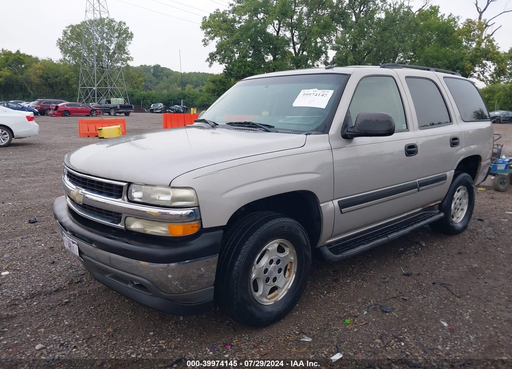 2005 CHEVROLET TAHOE LS VIN: 1GNEC13VX5J165430