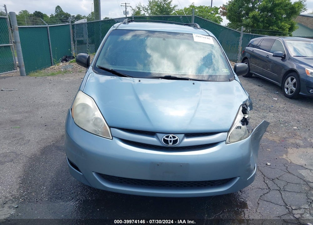 2007 TOYOTA SIENNA LE VIN: 5TDZK23C27S079620