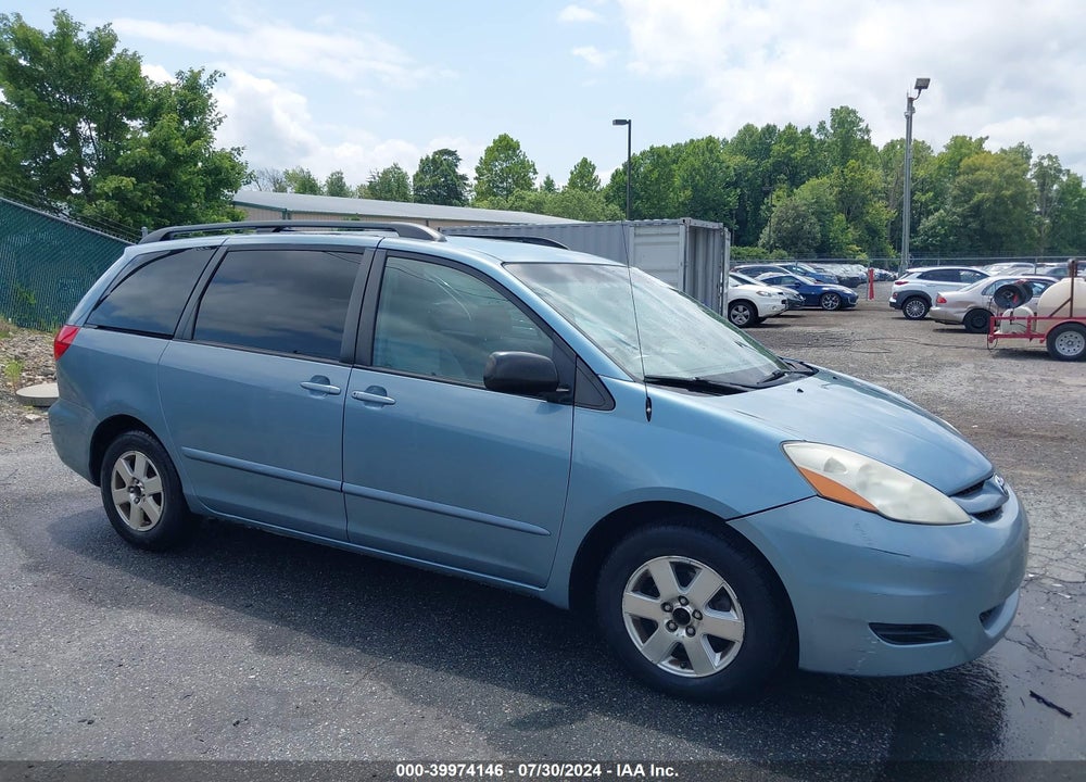 2007 TOYOTA SIENNA LE VIN: 5TDZK23C27S079620