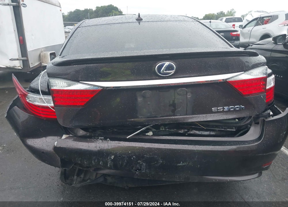 2013 LEXUS ES 300H VIN: JTHBW1GG8D2009957