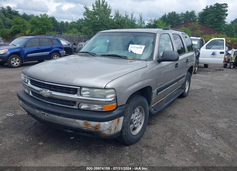 2001 CHEVROLET TAHOE LS VIN: 1GNEK13T71J181810