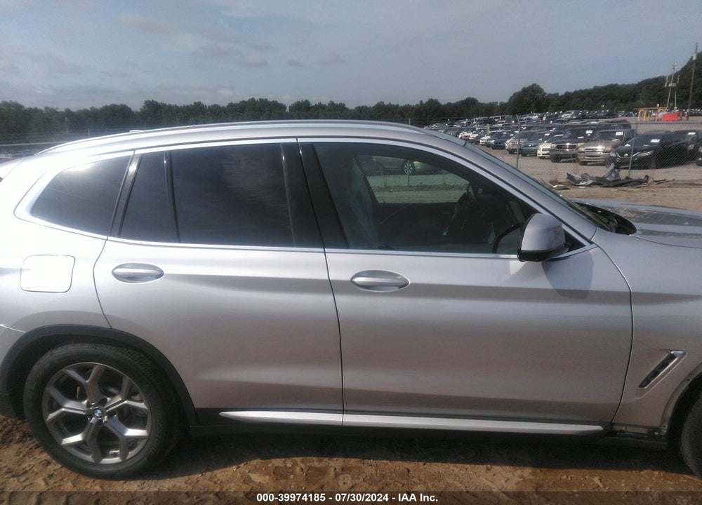 2021 BMW X3 SDRIVE30I VIN: 5UXTY3C03M9E42860