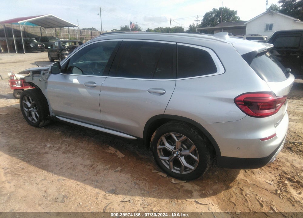 2021 BMW X3 SDRIVE30I VIN: 5UXTY3C03M9E42860