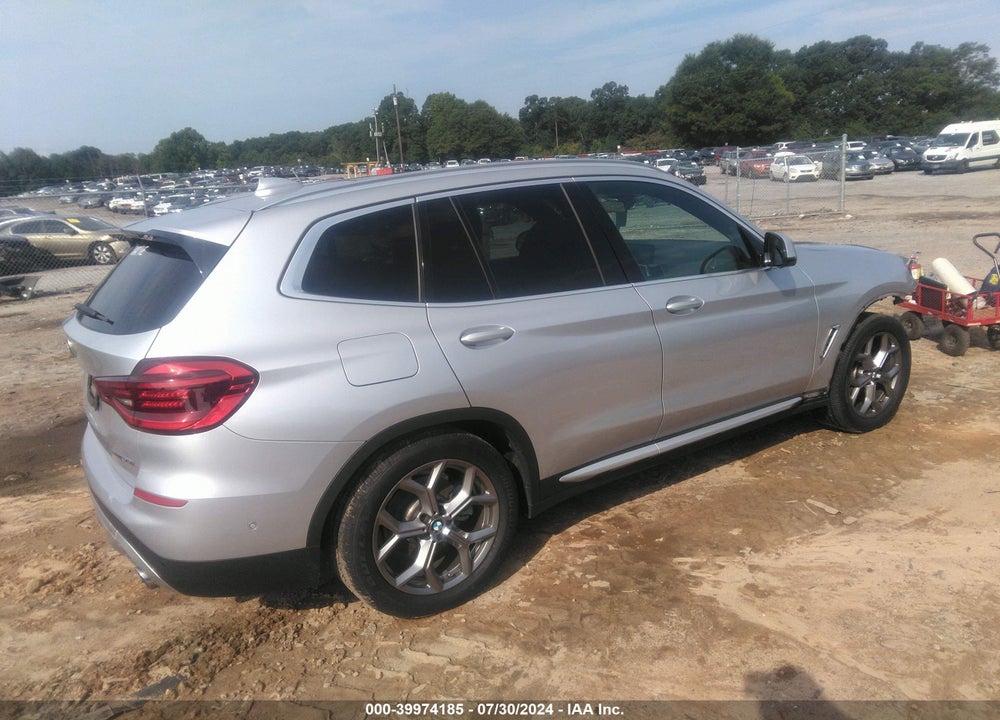 2021 BMW X3 SDRIVE30I VIN: 5UXTY3C03M9E42860