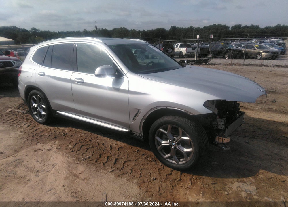 2021 BMW X3 SDRIVE30I VIN: 5UXTY3C03M9E42860
