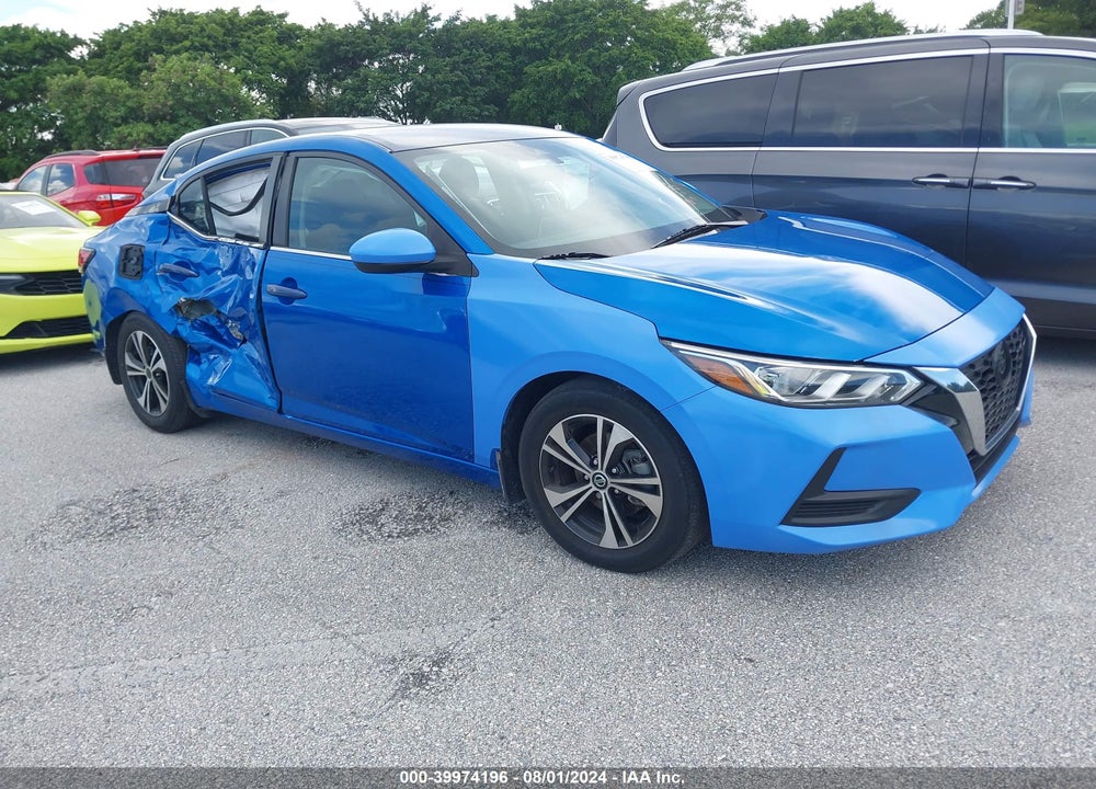 2022 NISSAN SENTRA VIN: 3N1AB8CV5NY220383