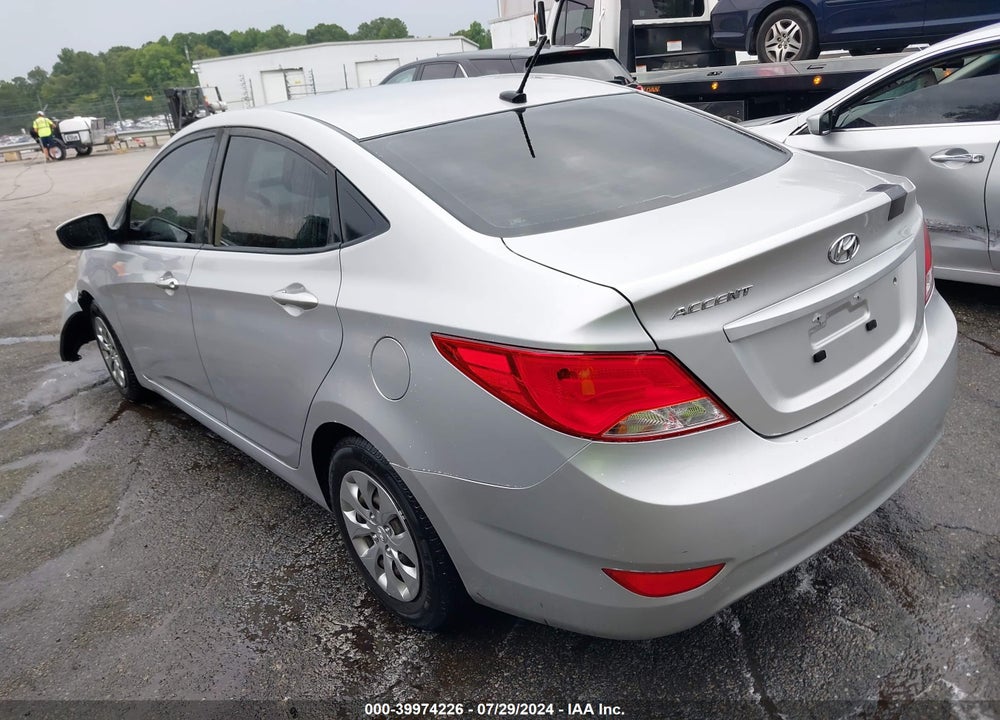 2017 HYUNDAI ACCENT VIN: KMHCT4AEXHU306208