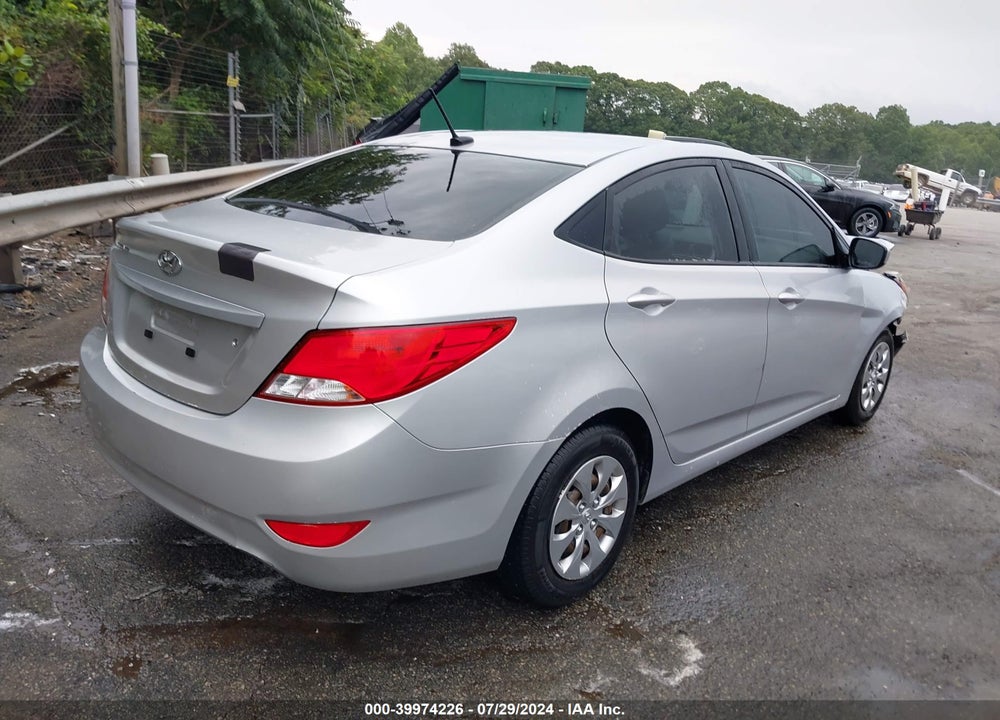 2017 HYUNDAI ACCENT VIN: KMHCT4AEXHU306208