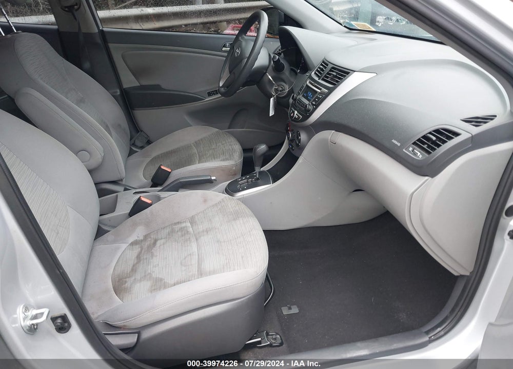 2017 HYUNDAI ACCENT VIN: KMHCT4AEXHU306208