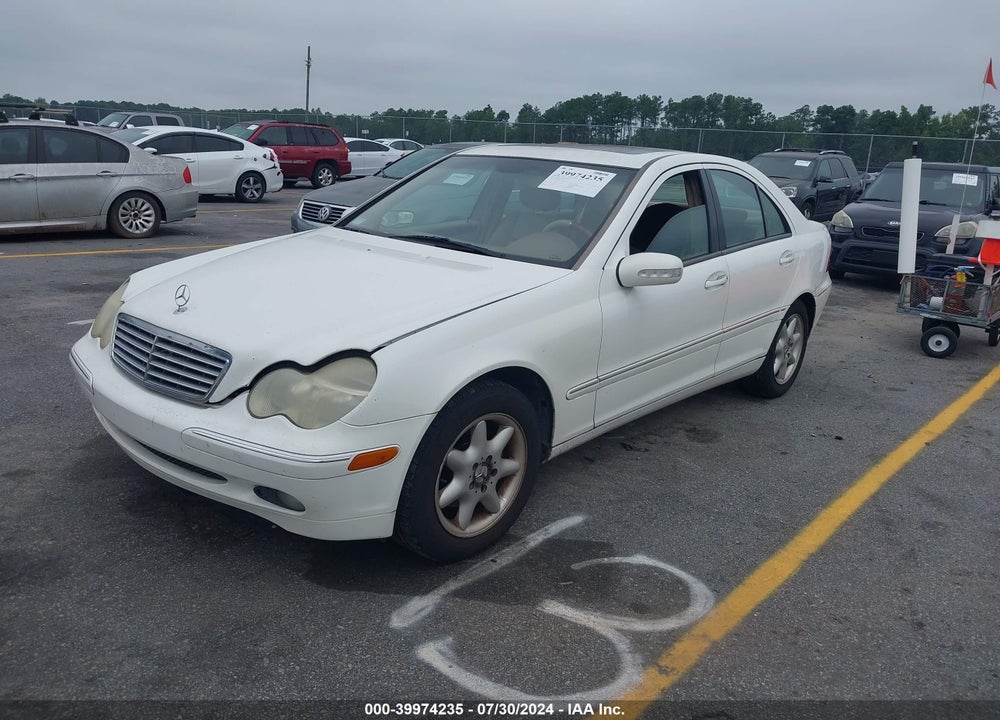 2003 MERCEDES-BENZ C 240 VIN: WDBRF61J63F305020