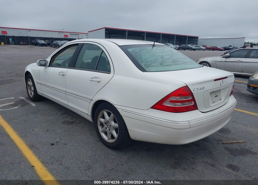2003 MERCEDES-BENZ C 240 VIN: WDBRF61J63F305020