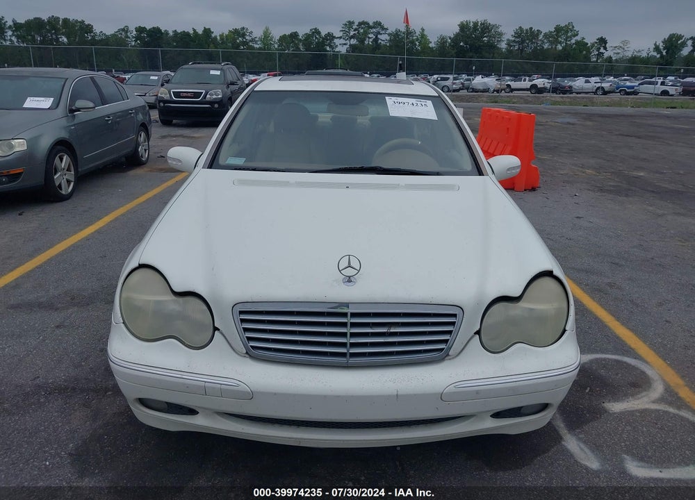 2003 MERCEDES-BENZ C 240 VIN: WDBRF61J63F305020