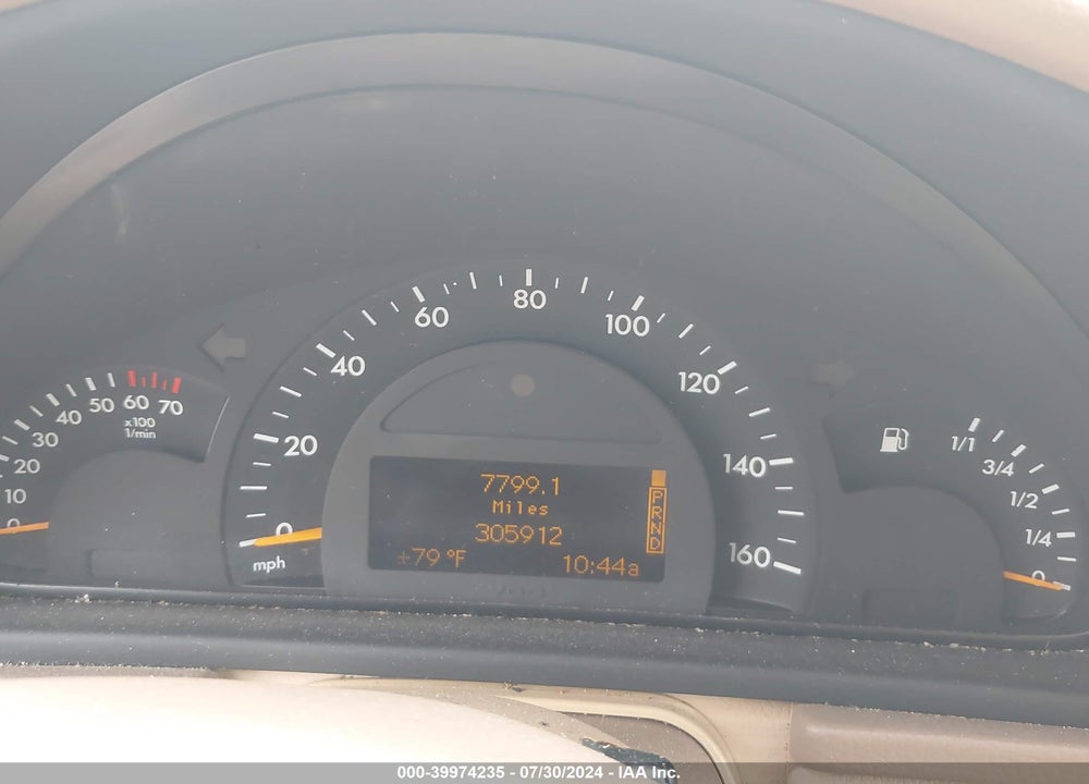2003 MERCEDES-BENZ C 240 VIN: WDBRF61J63F305020