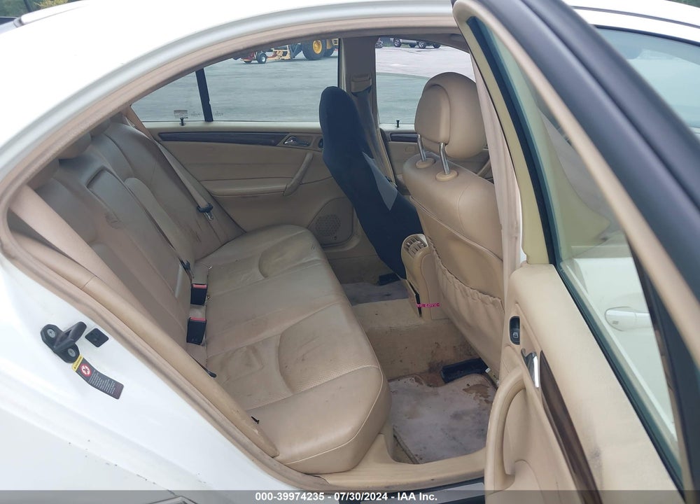 2003 MERCEDES-BENZ C 240 VIN: WDBRF61J63F305020