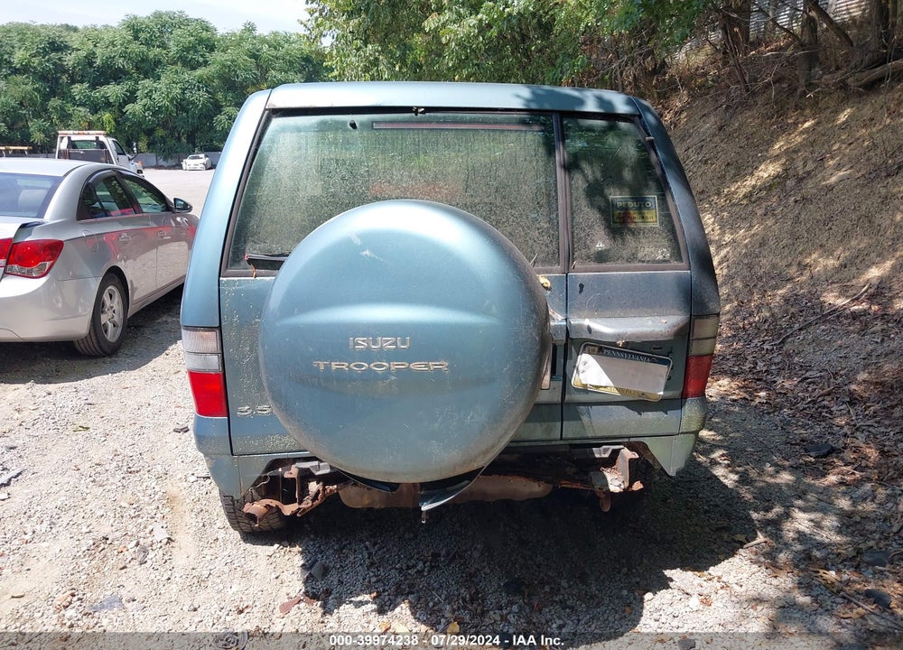 2002 ISUZU TROOPER LIMITED/LS/S VIN: JACDJ58X427J09549