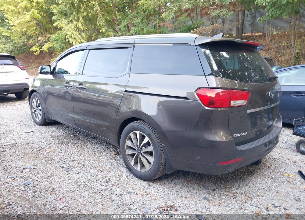 2015 KIA SEDONA SX VIN: KNDMC5C11F6019575