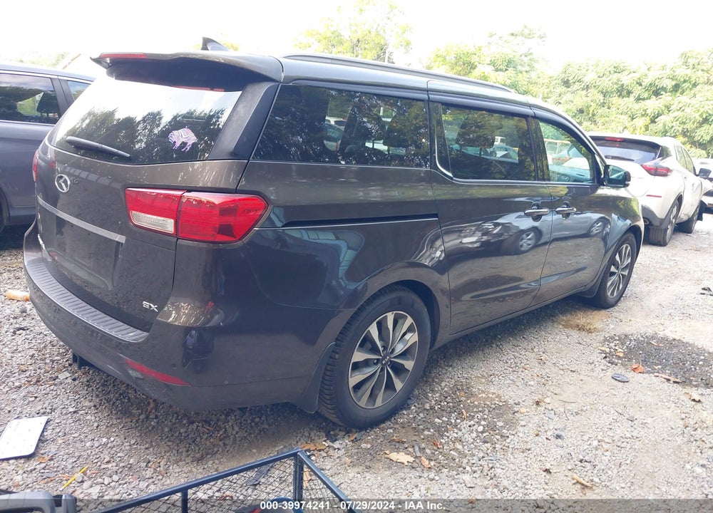 2015 KIA SEDONA SX VIN: KNDMC5C11F6019575