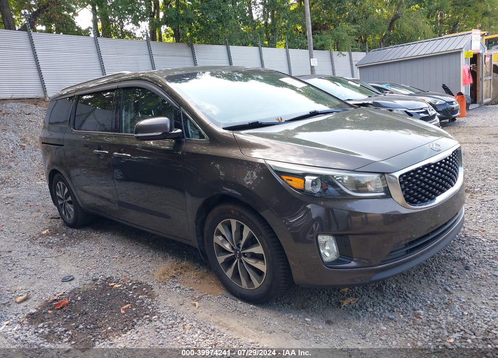 2015 KIA SEDONA SX VIN: KNDMC5C11F6019575
