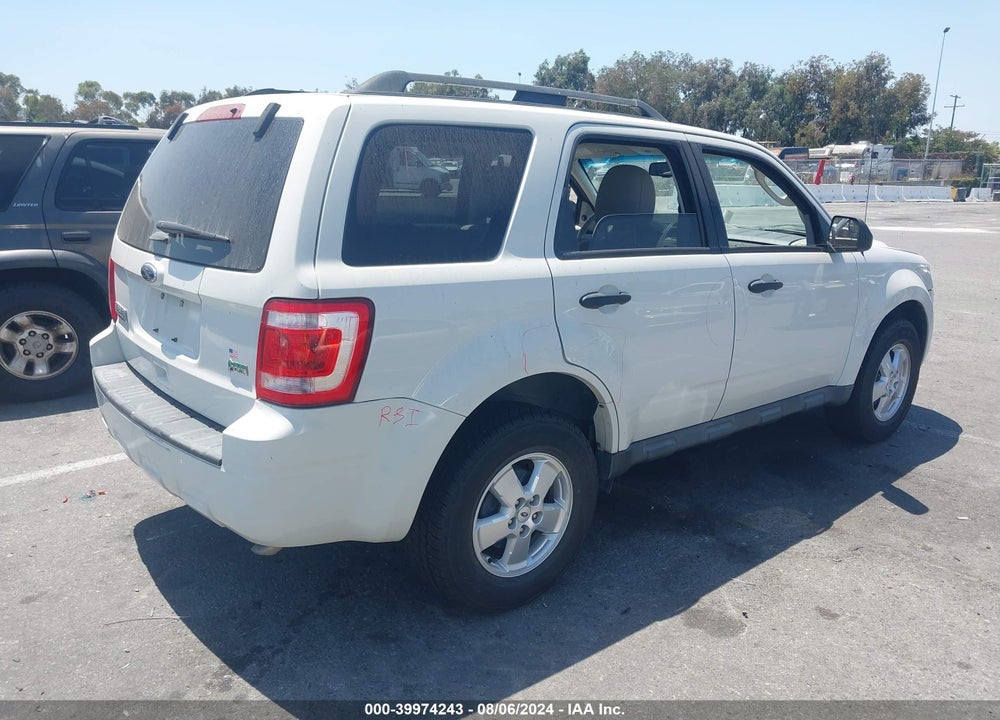 2012 FORD ESCAPE XLT VIN: 1FMCU0DG1CKB79145