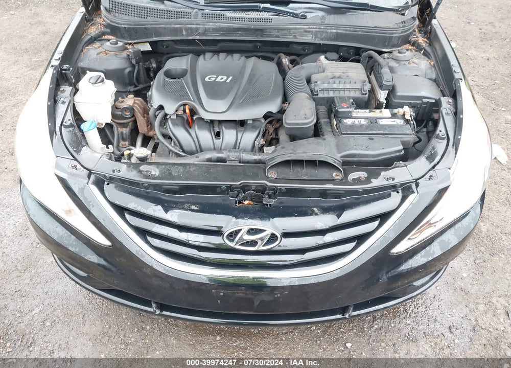 2013 HYUNDAI SONATA GLS VIN: 5NPEB4AC0DH554180