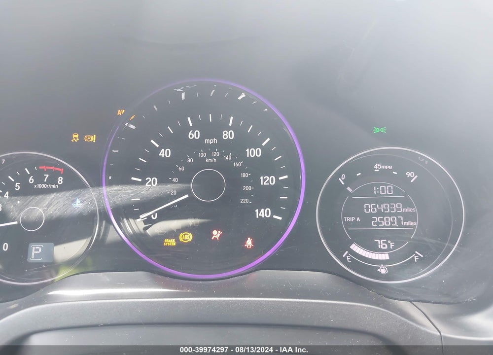 2018 HONDA HR-V EX-L VIN: 3CZRU6H75JM727501