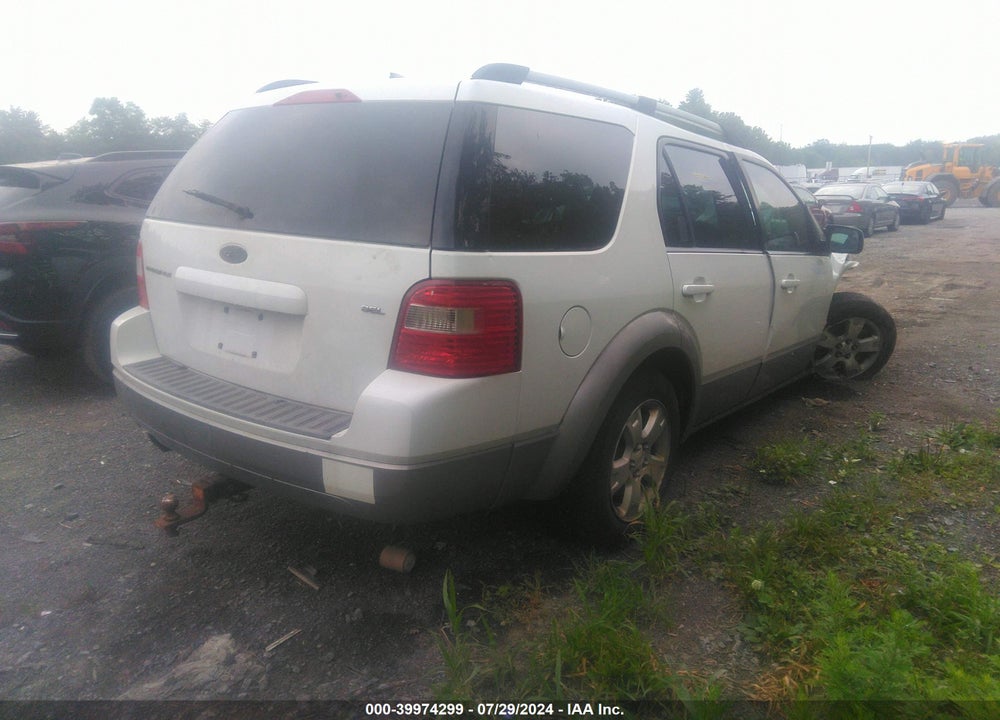 2007 FORD FREESTYLE SEL VIN: 1FMDK02137GA12223