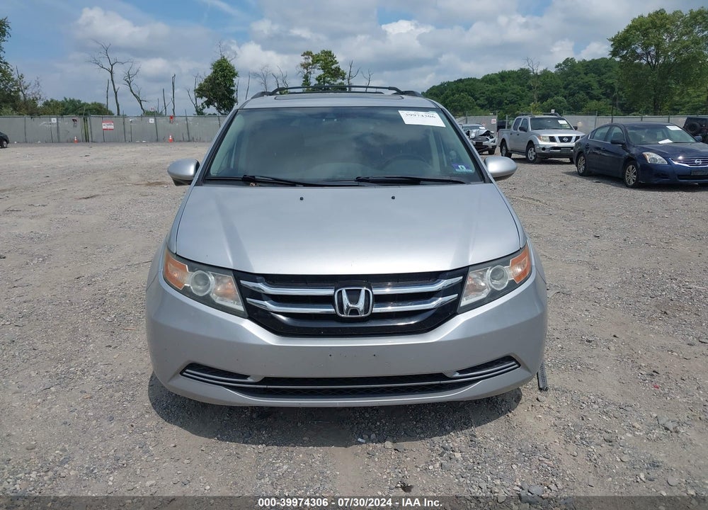 2014 HONDA ODYSSEY EX-L VIN: 5FNRL5H66EB002526