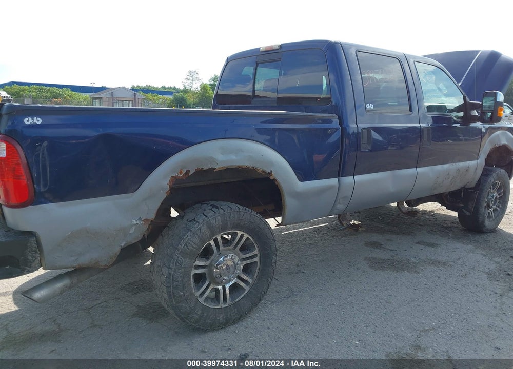 2011 FORD F-250 XLT VIN: 1FT7W2B65BEB07108